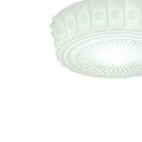 Suspension Salle à Manger en Verre Blanc 35 cm