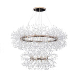 Lustre Salon Feu D'Artifice en Laiton