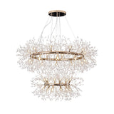 Lustre Salon Feu D'Artifice en Laiton