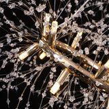 Lustre Salon Feu D'Artifice en Laiton