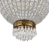 Lustre Salle à Manger 4 Lumières en Cristal