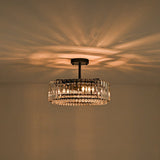 Plafonnier Cuisine Tambour en Cristal