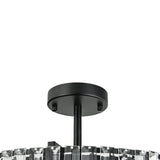 Plafonnier Cuisine Tambour en Cristal