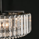 Plafonnier Cuisine Tambour en Cristal