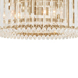 Plafonnier Cuisine Tambour en Cristal