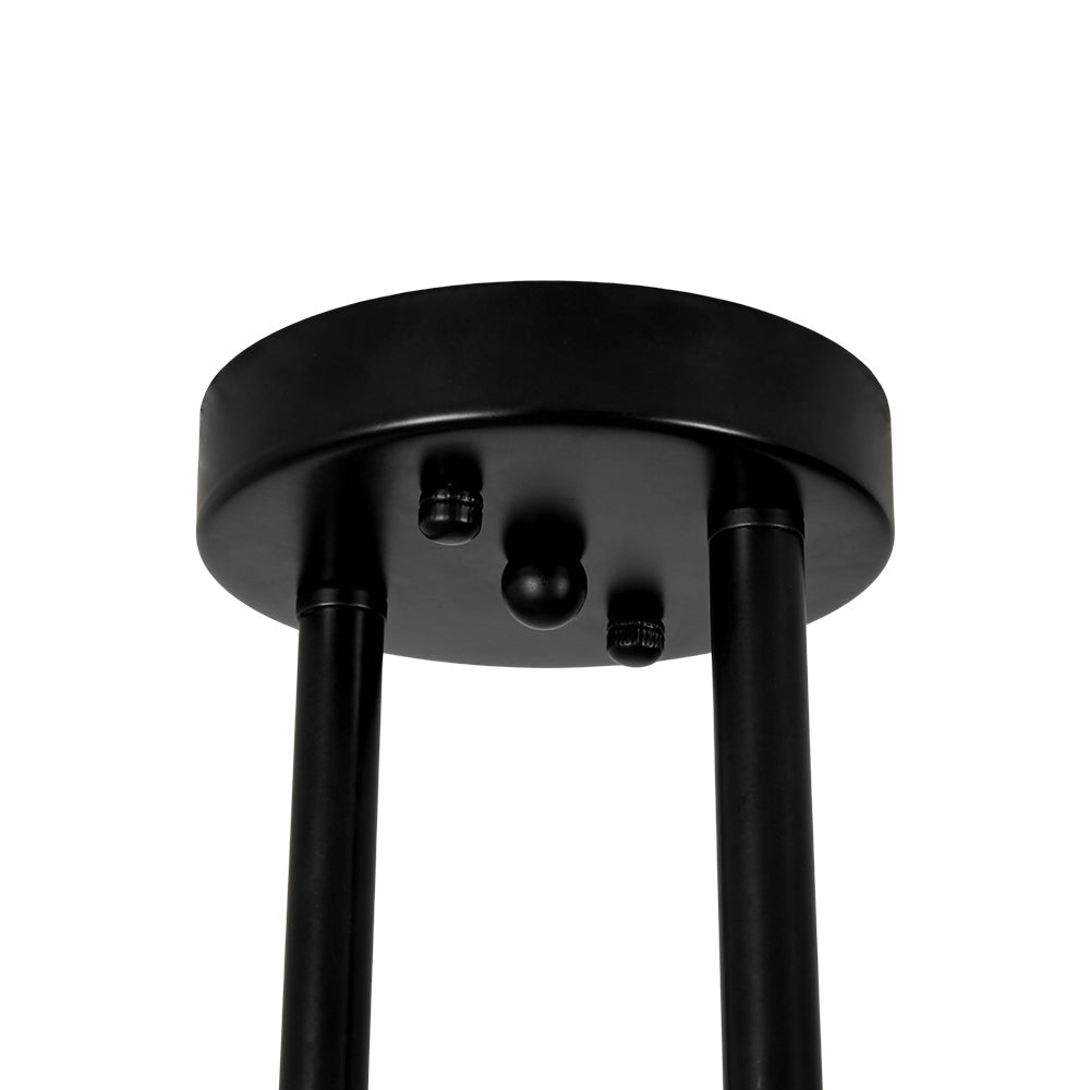 Lustre 4 Lumières Minimaliste Sputnik Plafonnier Semi-Encastré