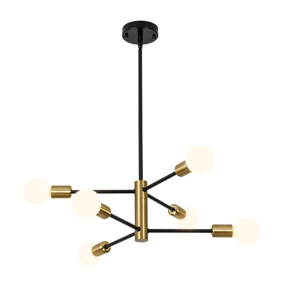 Lustre Design 6 Lumières Minimaliste Sputnik
