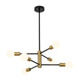 Lustre Design 6 Lumières Minimaliste Sputnik
