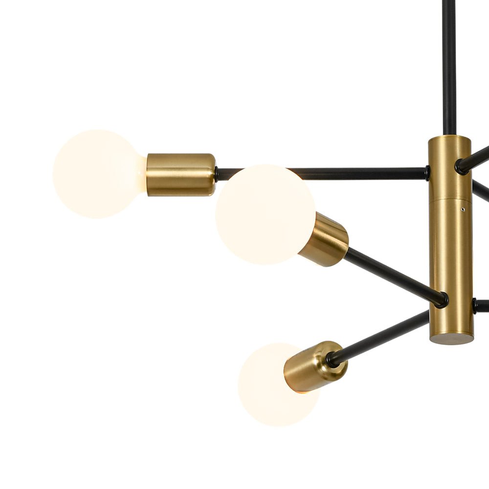 Lustre Design 6 Lumières Minimaliste Sputnik