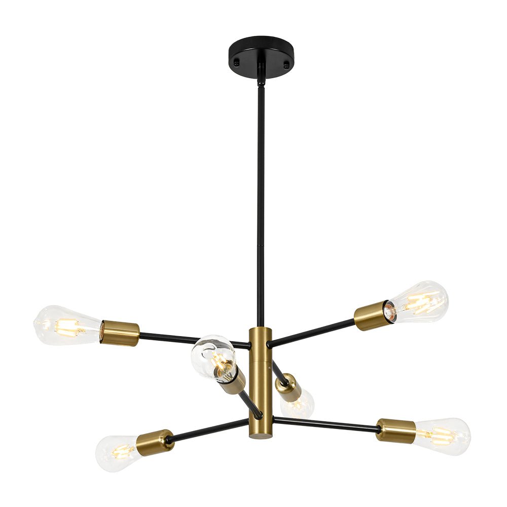 Lustre Design 6 Lumières Minimaliste Sputnik