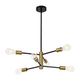 Lustre Design 6 Lumières Minimaliste Sputnik