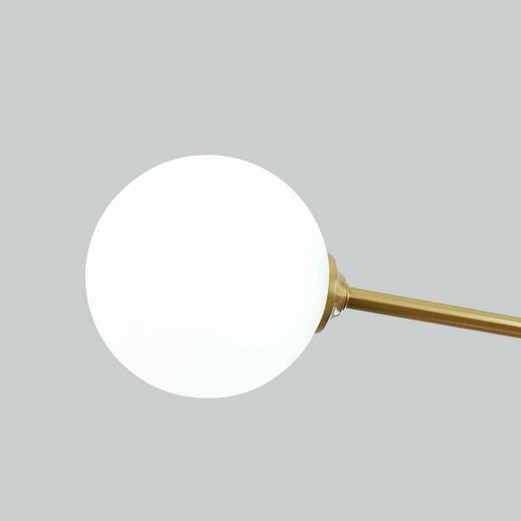 Plafonnier Verre 6 Lumières Globe pour Salon