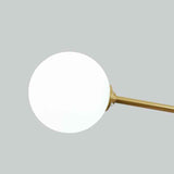 Plafonnier Verre 6 Lumières Globe pour Salon