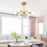 Lustre 6 Lumières Grand Sputnik