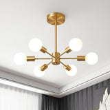 Lustre 6 Lumières Grand Sputnik