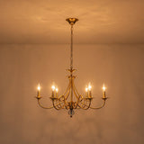 Lustre Salle à Manger en Laiton