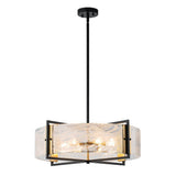 Lustre Salon Nuage en Verre Blanc