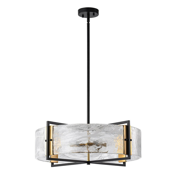 Lustre Salon Nuage en Verre Blanc