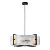 Lustre Salon Nuage en Verre Blanc