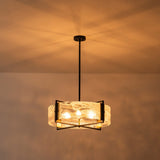 Lustre Salon Nuage en Verre Blanc