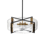Lustre Salon Nuage en Verre Blanc