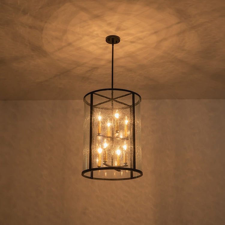 Suspension Salle à Manger Cylindre en Verre