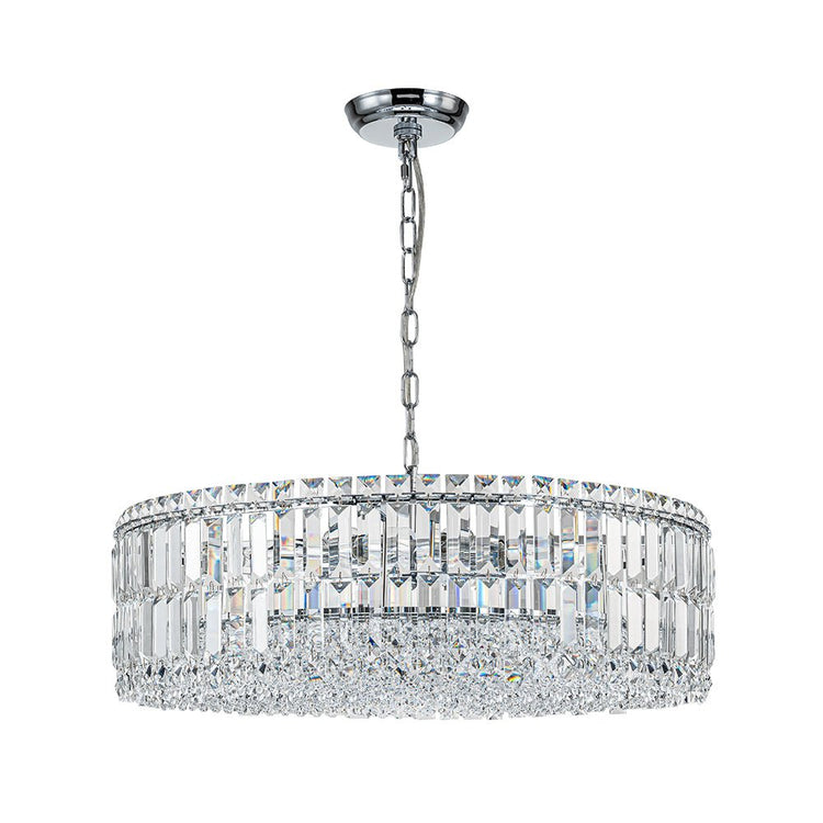Lustre Cristal Verre 8/12 Lumières Suspension Cuisine pour Cuisine
