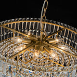 Lustre Cristal Verre 8/12 Lumières Suspension Cuisine pour Cuisine