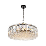 Lustre Cristal Verre 8/12 Lumières Suspension Cuisine pour Cuisine