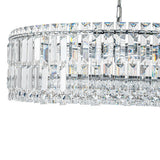 Lustre Cristal Verre 8/12 Lumières Suspension Cuisine pour Cuisine