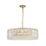 Lustre Cristal Verre 8/12 Lumières Suspension Cuisine pour Cuisine