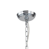 Lustre Cristal Verre 8/12 Lumières Suspension Cuisine pour Cuisine