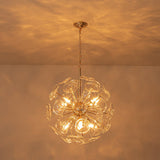 Lustre Salon Soleil en Verre