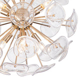 Lustre Salon Soleil en Verre