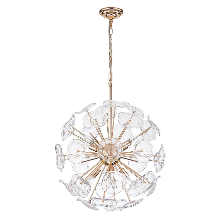 Lustre Salon Soleil en Verre