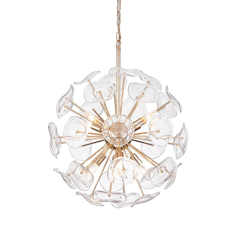 Lustre Salon Soleil en Verre