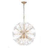 Lustre Salon Soleil en Verre