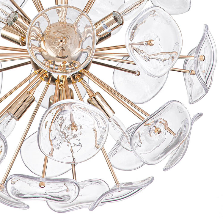 Lustre Salon Soleil en Verre