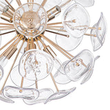 Lustre Salon Soleil en Verre