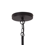Lustre 8 Lumières Rustique Bougie Style pour Salon