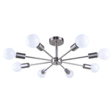 Plafonnier 8 Lumières Sputnik Semi-Encastré pour Cuisine