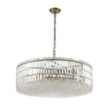 Lustre Cristal Verre 8/12 Lumières Suspension Cuisine pour Cuisine
