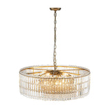 Lustre Cristal Verre 8/12 Lumières Suspension Cuisine pour Cuisine