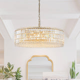 Lustre Cristal Verre 8/12 Lumières Suspension Cuisine pour Cuisine