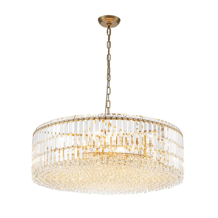 Lustre Cristal Verre 8/12 Lumières Suspension Cuisine pour Cuisine