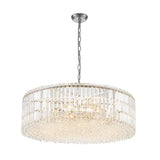 Lustre Cristal Verre 8/12 Lumières Suspension Cuisine pour Cuisine
