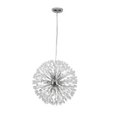 Lustre Cristal 9 Lumières Pissenlit pour Salon