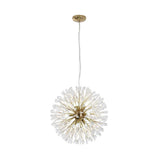 Lustre Cristal 9 Lumières Pissenlit pour Salon