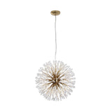 Lustre Cristal 9 Lumières Pissenlit pour Salon