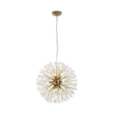 Lustre Cristal 9 Lumières Pissenlit pour Salon